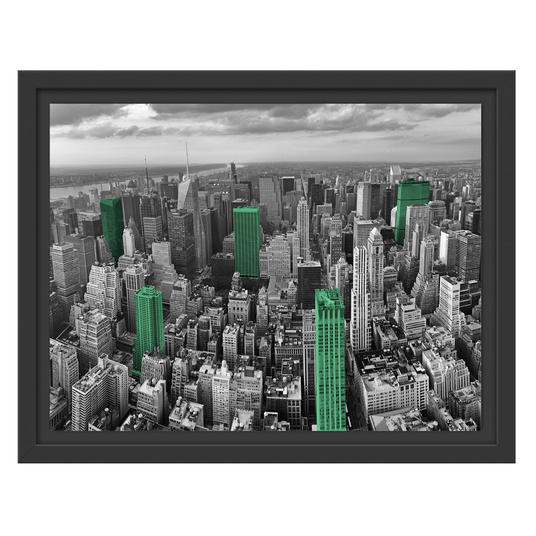 Gerahmtes Wandbild New York Skyline