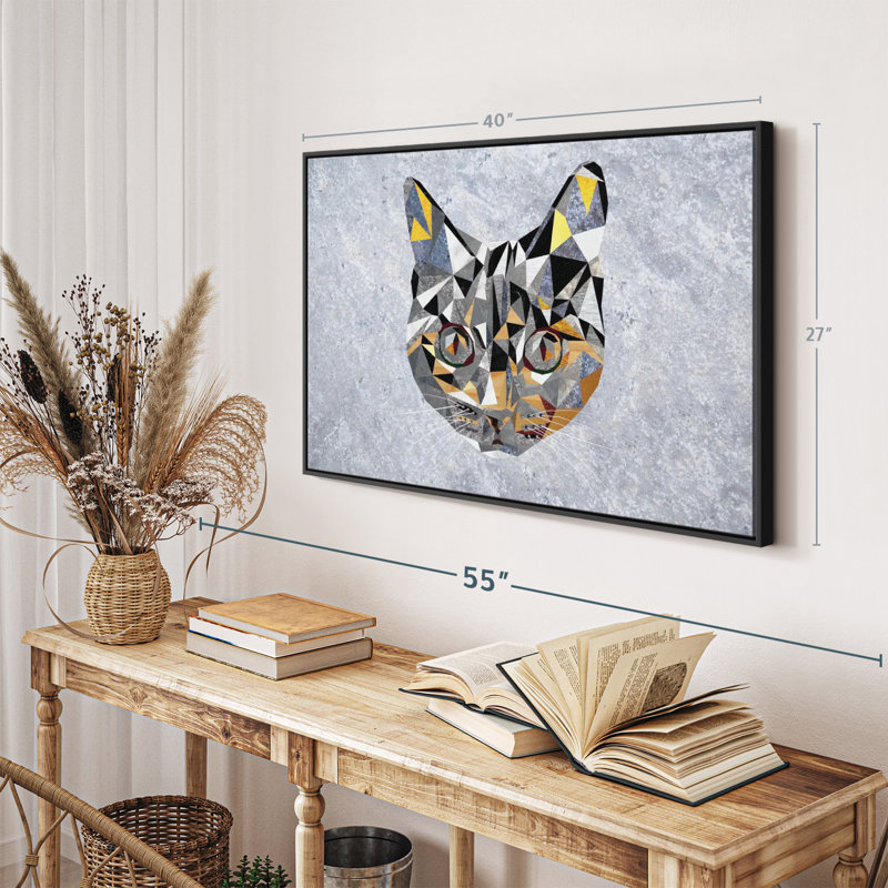 Animal «Chat géométrique»
