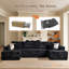 Canapé modulaire rembourré 3 pièces Cloud-1779971739