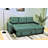 Convertible L-Shaped Sectional Sleeper Sofa Bed-1175216027