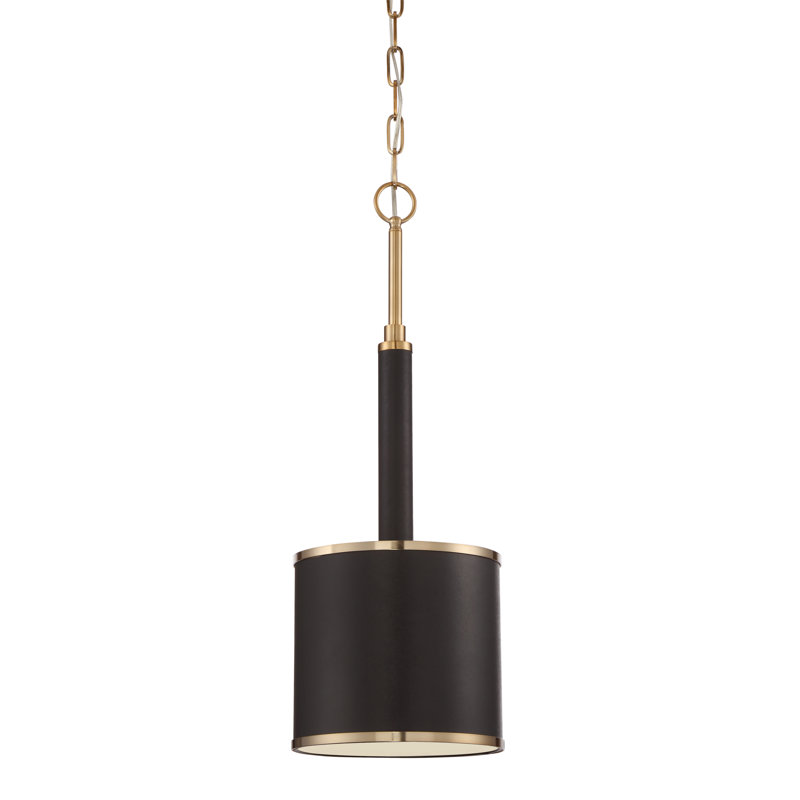 Luminaire suspendu à cylindre simple 1 lumières Moffett