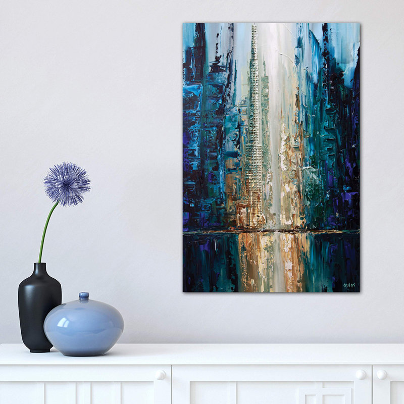 City of Angels 1 Piece Wrapped Canvas Wall Art, 101.6 cm H x 66.04 cm W x 1.91 cm D