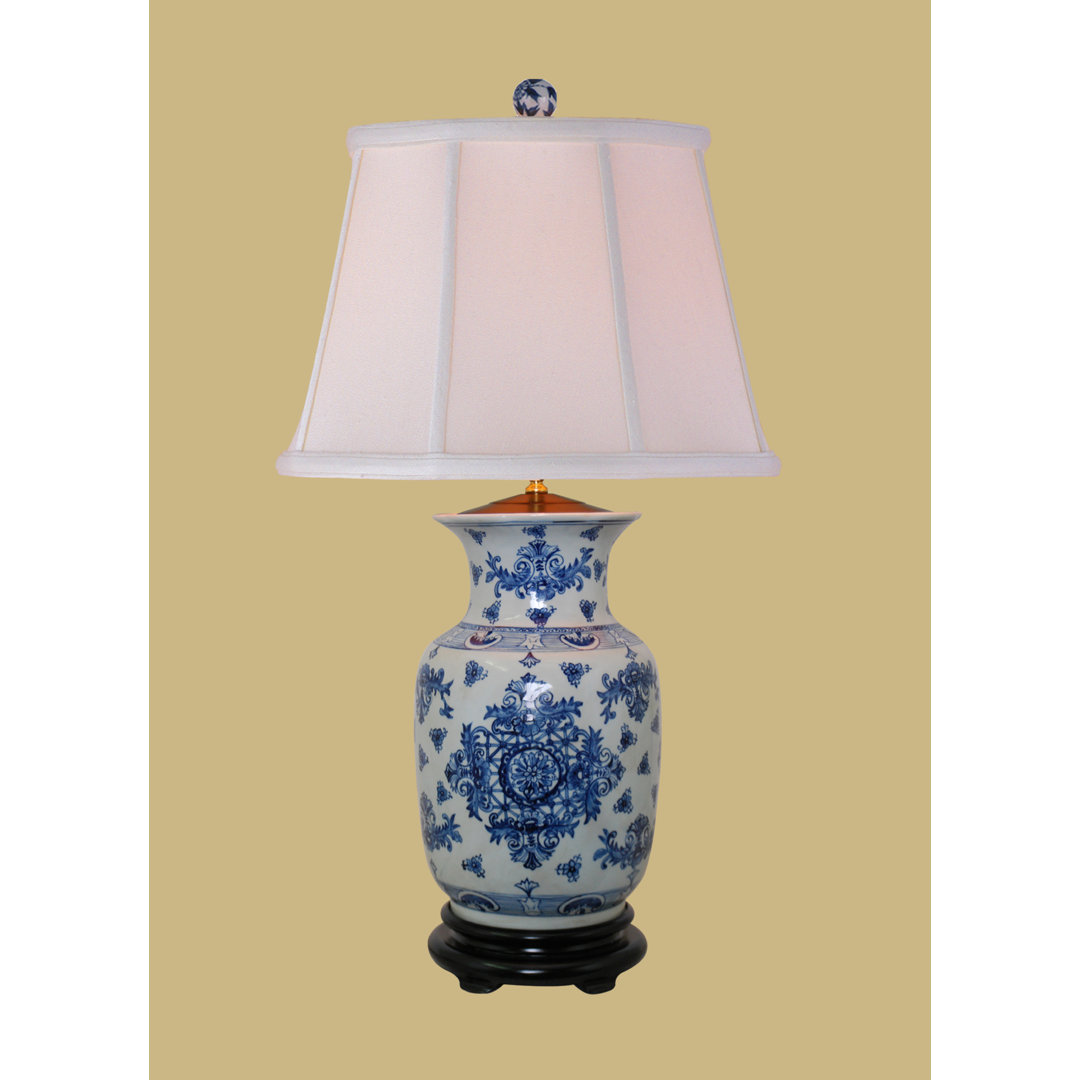 Paquette Porcelain Table Lamp Charlton Home®