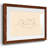 Fruit Line Drawing II - Matted and Framed Under Acrylic Glass, Large Living Room Wall Art-200658665-200658664