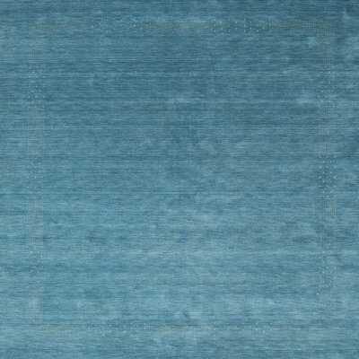 Tapis contemporain bleu