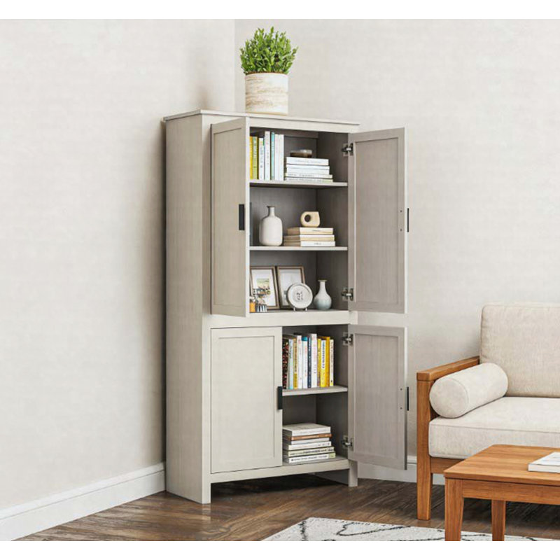Spacious Freestanding Storage Cabinet, Kitchen Pantry for Home