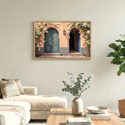 Moroccan Door Canvas Wall Art Set Of 1