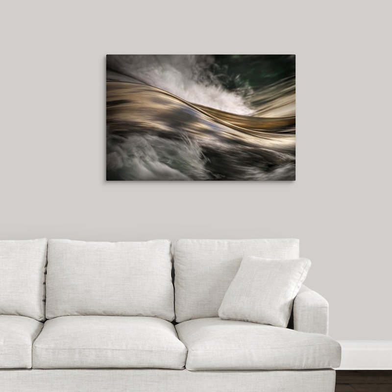 « bronze », impression sur toile, H 24 po x l 36 po x P 1,5 po