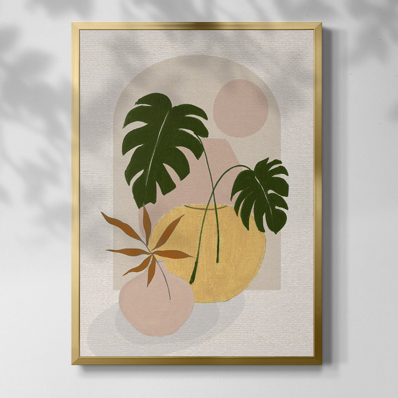 «Wish You Well», Non, Toile avec cadre doré