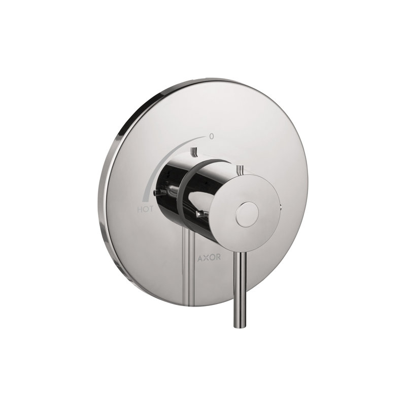 Starck Pressure Balance Faucet Trim with Lever Handle, Chrome