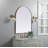 Sabine Metal Arch Wall Mirror-272105434-272105261