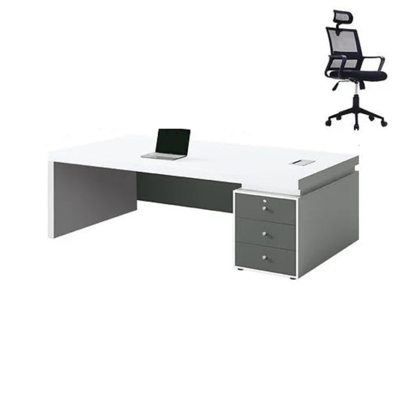 Napua Executive Desk, 75cm H x 200cm W x 80cm D