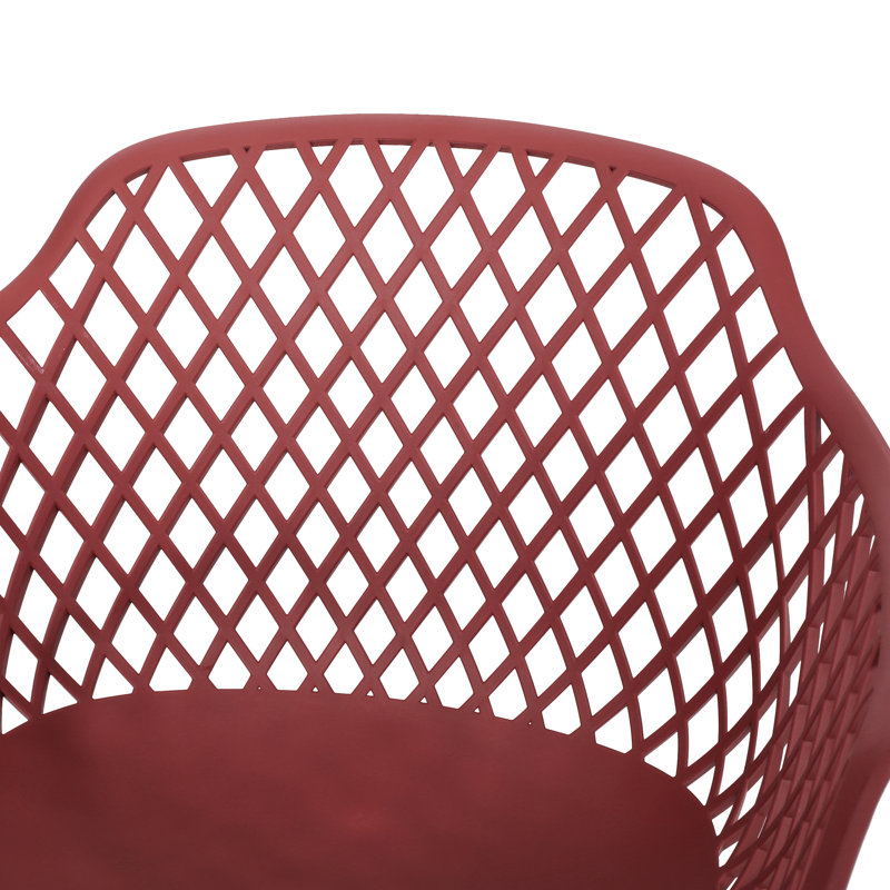 Outdoor Poppy Chair Seating: Weather-, Stable, Polypropylene, 23.73 In.d X 21.04 In.w 32.18 In.h, Modern Chairs: 23.2 21 32 Vibe