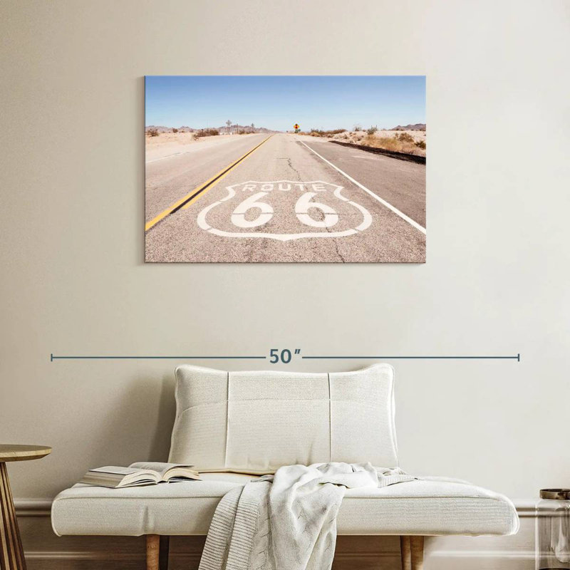 Mehar American West Route 66, H 24 po x l 36 po