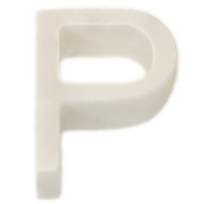 Zeb Text & Numbers Letter Block