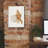 'Floursack Nautical Shells 3'  by Danhui Nai Canvas Wall Art-1214482285