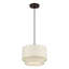 Luminaire suspendu en bronze 1 lumière Aselin-122725051