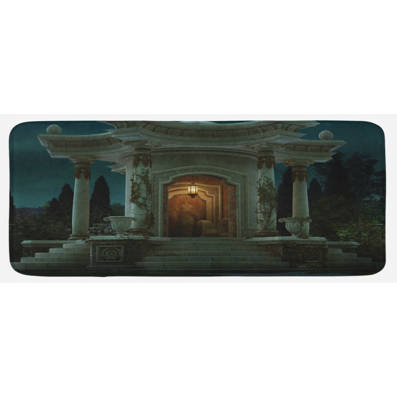Eclectic Polyester Kitchen Mat