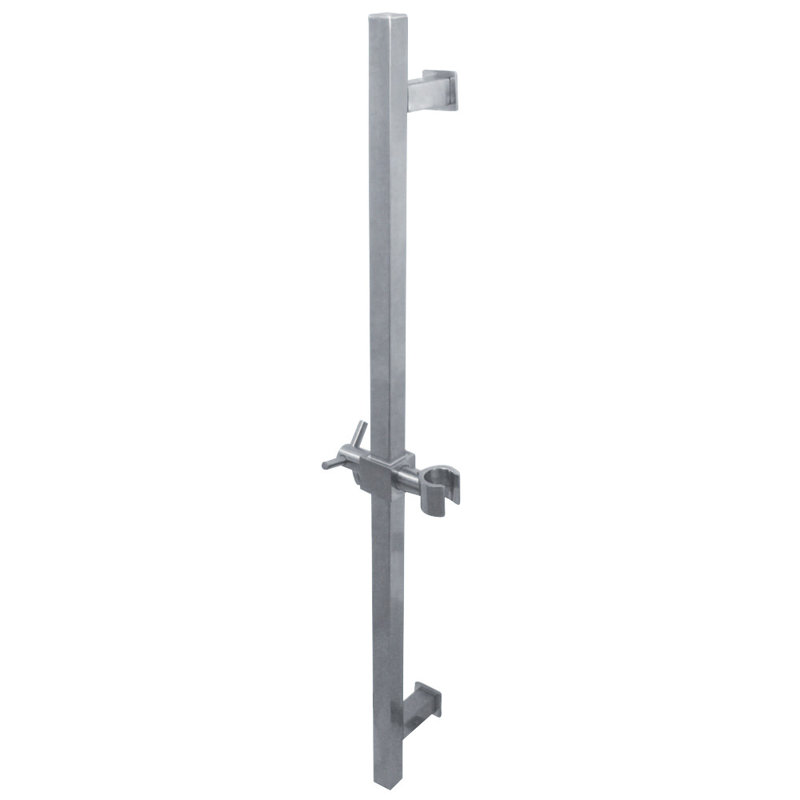 Barre de douche coulissante en laiton Kingston 22 po, Chrome poli