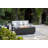  Andes 66" Outdoor Concrete Fire Table with Built-In Hidden Propane Tank Storage 60,000 BTU - Includes Lava Rocks & PVC Cover-88957640