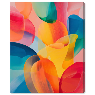 «Whispering Hues I Living Room», reproduction d'art sur toile par Art Remedy