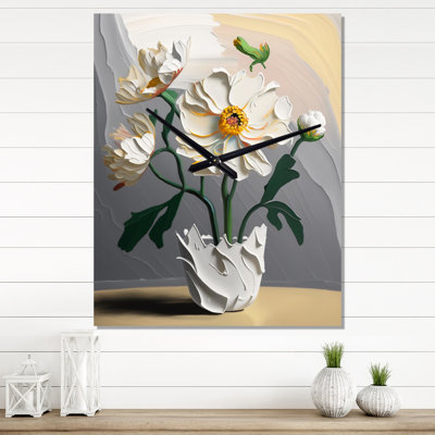 Jeleesa - Horloges murales florales