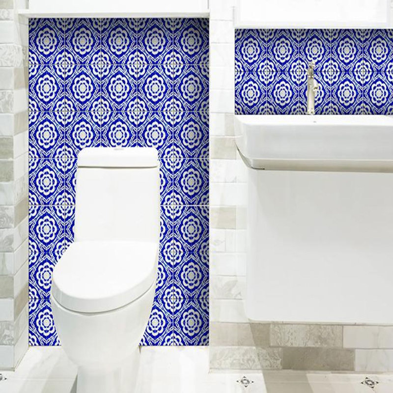 Zio 4'' W x 4'' L Vinyl Peel and Stick Mosaic Tile