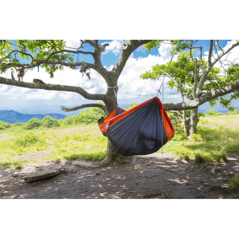 SuperSub™ Camping Hammock, Charcoal/Orange