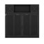 Lit escamotable double avec armoires de rangement