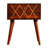 Multi-Function Drawer Wooden Nightstand With Space Saving