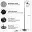 165.5cm Black Task Floor Lamp
