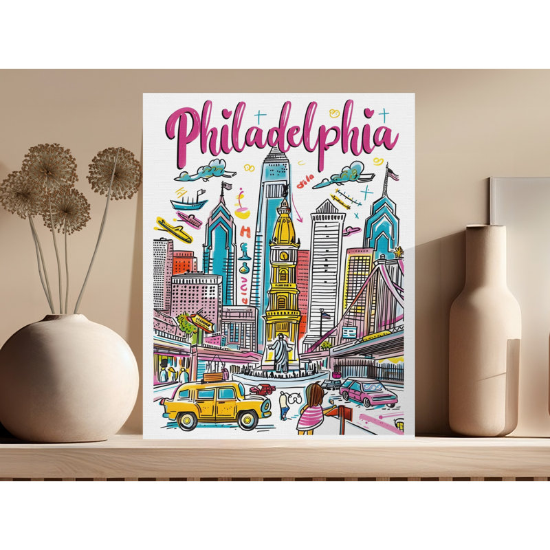Durkee 1 Piece Wrapped Canvas Wall Art Set, 20x24