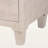 Aishu Beige Finish 3-Drawer Storage Cabinet In Faux Shagreen, 28.66" H X 27.74" W X 17.37" D