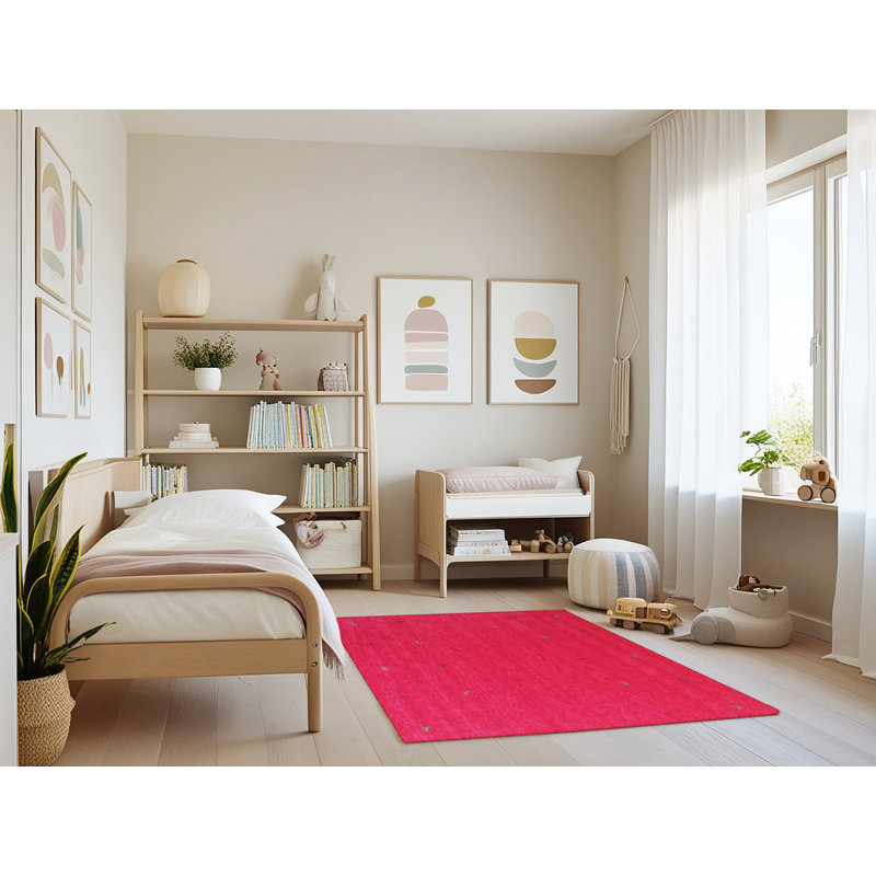 Polka Dots Indoor Rug, Rectangle 3' x 5'