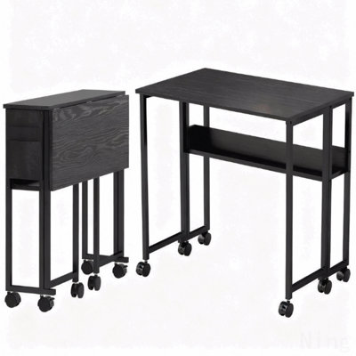 Foldable Desk With Storage Bag,Folding Computer Desk,For Small Spaces, Home Office