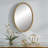 Sanne Metal Oval Wall Mirror-203821787