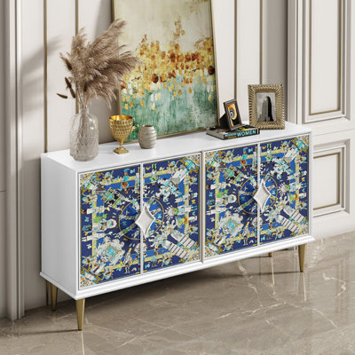 Minimalist Painted Entrance Cabinet