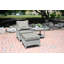 Bella Wicker Teak Outdoor Lounge Chair-1037614403-1037255465
