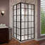 Cabine de douche à cadre coulissant noir mat P 34 1/2 po x l 34 1/2 po x H 72 po DreamLine-131236799-31983554