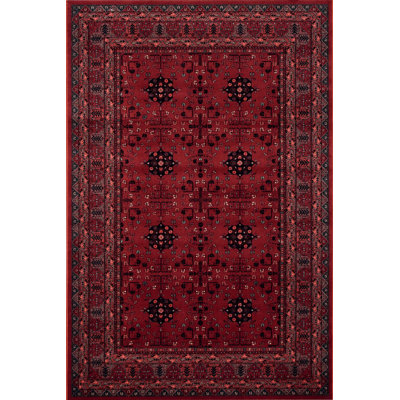 Agile Rectangle Geometric Area Rug
