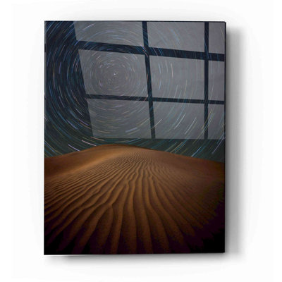 «Alone On The Dunes» par Darren White, art mural en verre acrylique