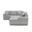 Canapé modulaire Horeb Corduroy-120853756
