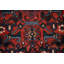 Tapis carré géométrique 3x3