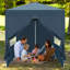 Outdoor Folding Metal Canopy With 4 Sidewalls-498612926-498612921