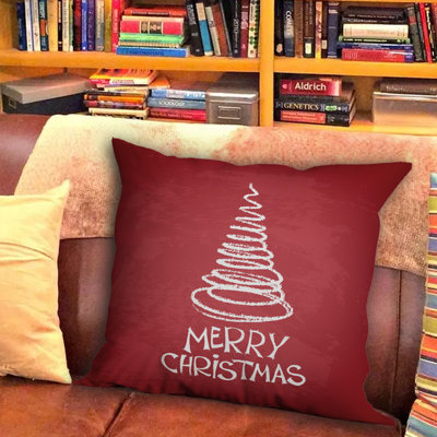Outdoor Reversible Throw Pillow