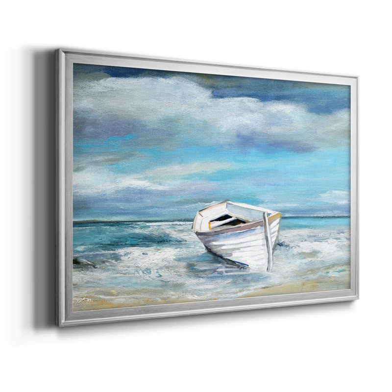 " Classic Coast ", 18.5" H x 24.5" W x 1" D, Silver
