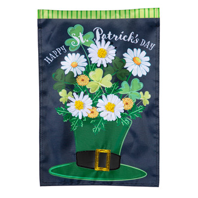 Drapeau de jardin Happy Hat