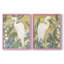 Floral Egret I-Premium, reproduction encadrée prête à accrocher - aucun clou requis - aucun clou requis-1636789417-1636789457