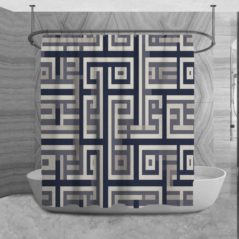 Rideau de douche Ramondo, H 73 po x l 70 po