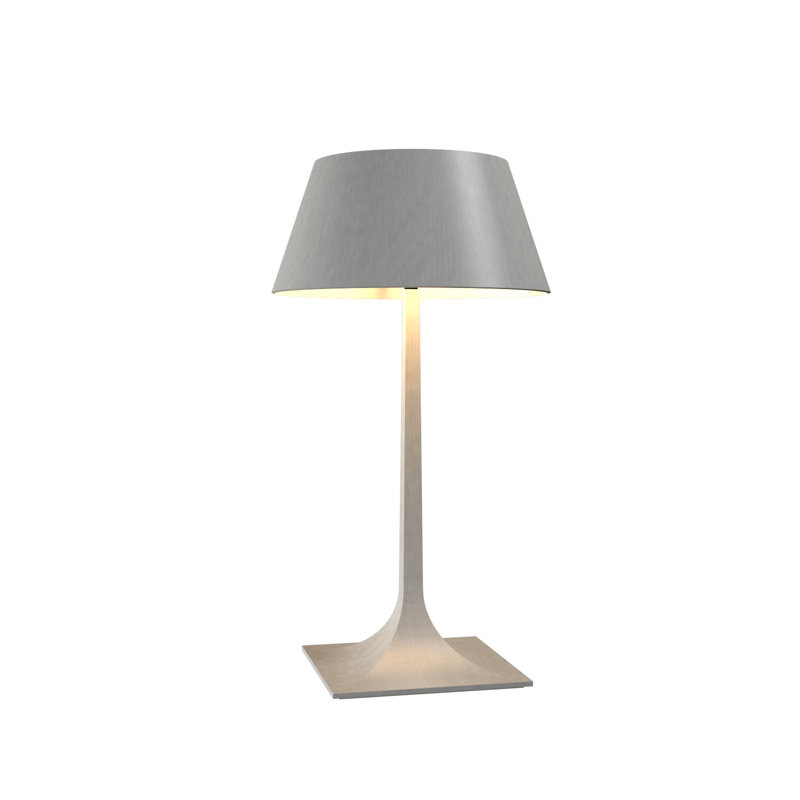 Nosltalgia Buffet Table Lamp, 29.13" H x 15.74" W x 15.74" D, Organic White